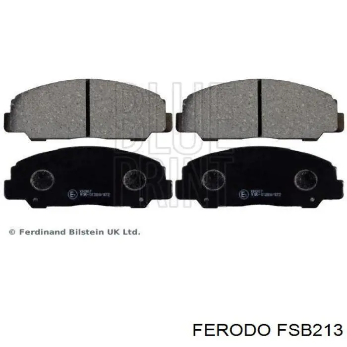 Купить FSB213 Ferodo Задние барабанные тормозные колодки
