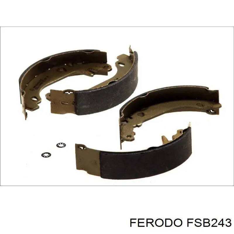 Колодки тормозные задние барабанные Ferodo FSB243