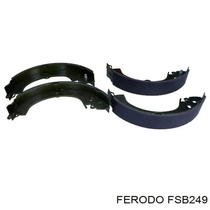 Тормоза рабочие задние ножные и тормозные барабаны Ferodo FSB249 цена, от 25.39 USD