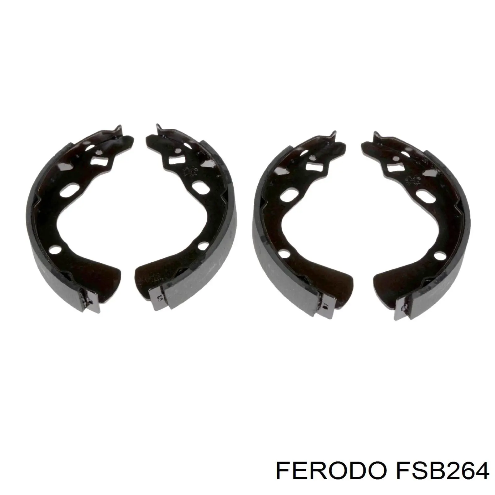 Тормоза рабочие задние ножные и тормозные барабаны Ferodo FSB264 цена, от 12.37 USD