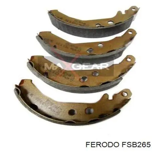 FSB265 Ferodo Барабанные тормозные колодки