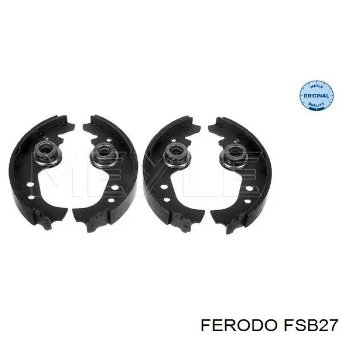 Задние барабанные колодки FSB27 Ferodo