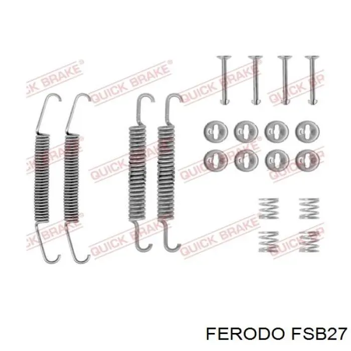 Барабанные колодки Ferodo FSB27
