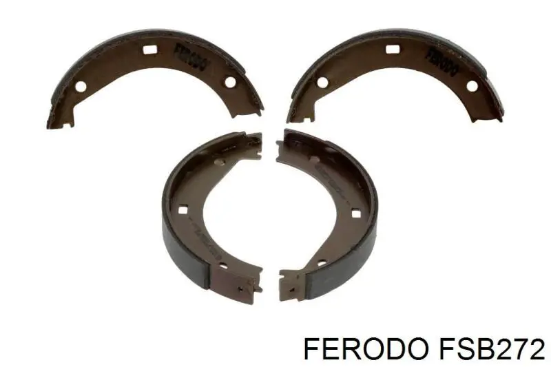 Колодки ручника FSB272 Ferodo