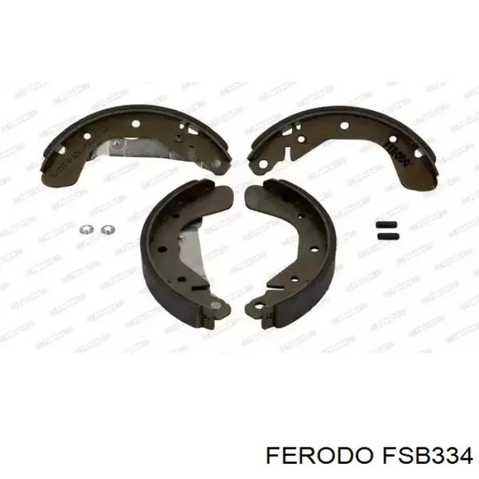 Колодки тормозные задние барабанные Ferodo FSB334