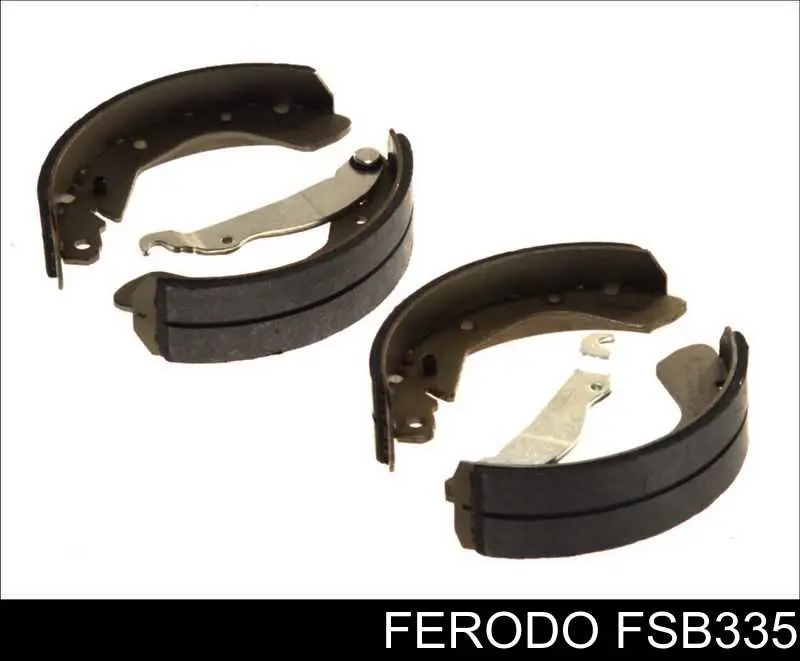 FSB335 Ferodo колодки тормозные задние барабанные