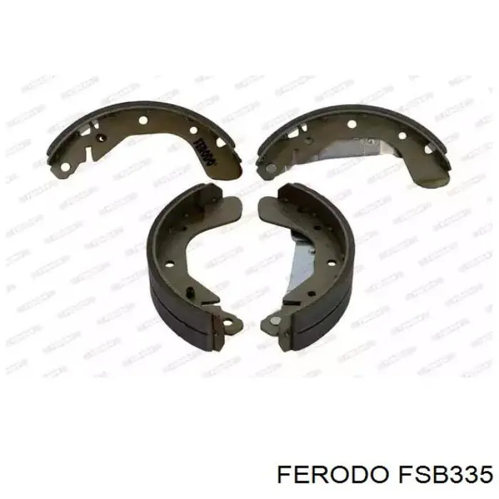 Тормоза рабочие задние ножные и тормозные барабаны Ferodo FSB335 цена, от 15.33 USD