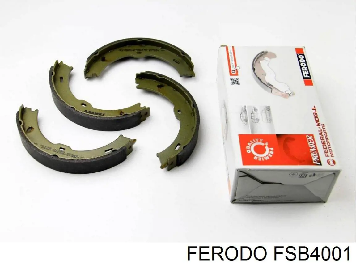 Купить FSB4001 Ferodo Колодки ручника/стояночного тормоза