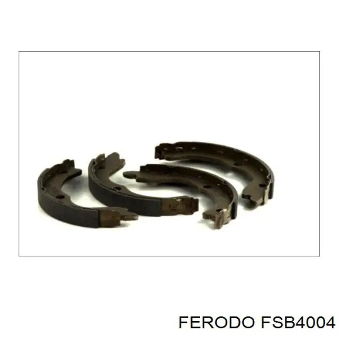 FSB4004 Ferodo Тормозные колодки ручника