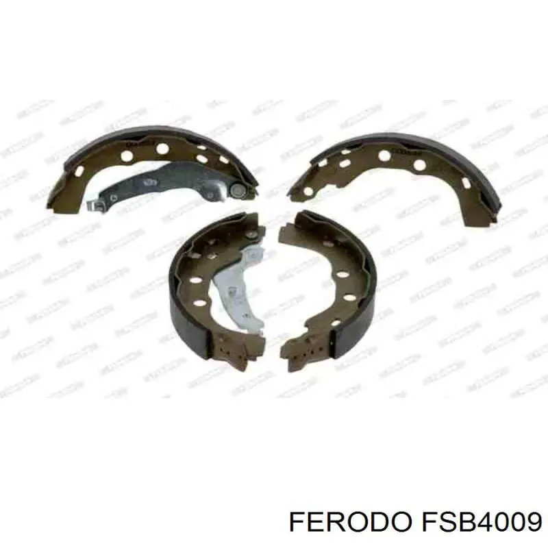 FSB4009 Ferodo колодки тормозные задние барабанные