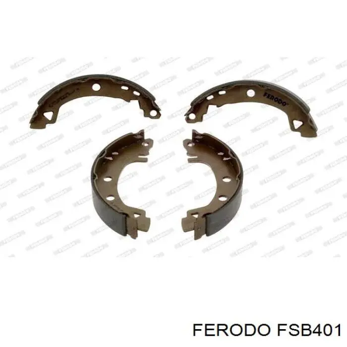 FSB401 Ferodo колодки тормозные задние барабанные