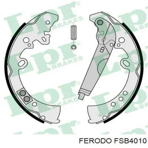 Задние барабанные колодки FSB4010 Ferodo