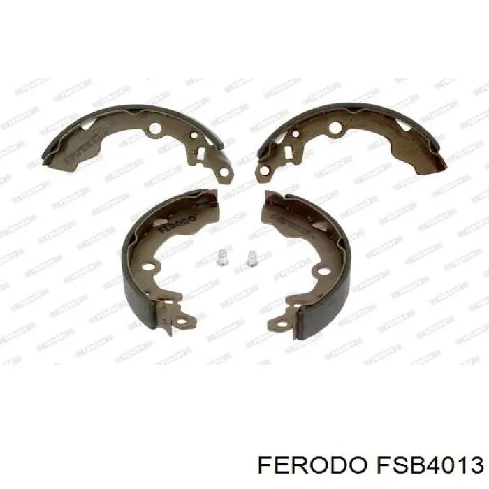 Задние барабанные колодки FSB4013 Ferodo