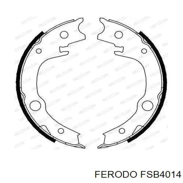 Колодки ручника FSB4014 Ferodo