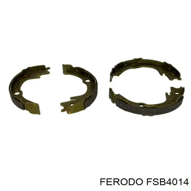 Juego de zapatas de frenos, freno de estacionamiento FSB4014 Ferodo