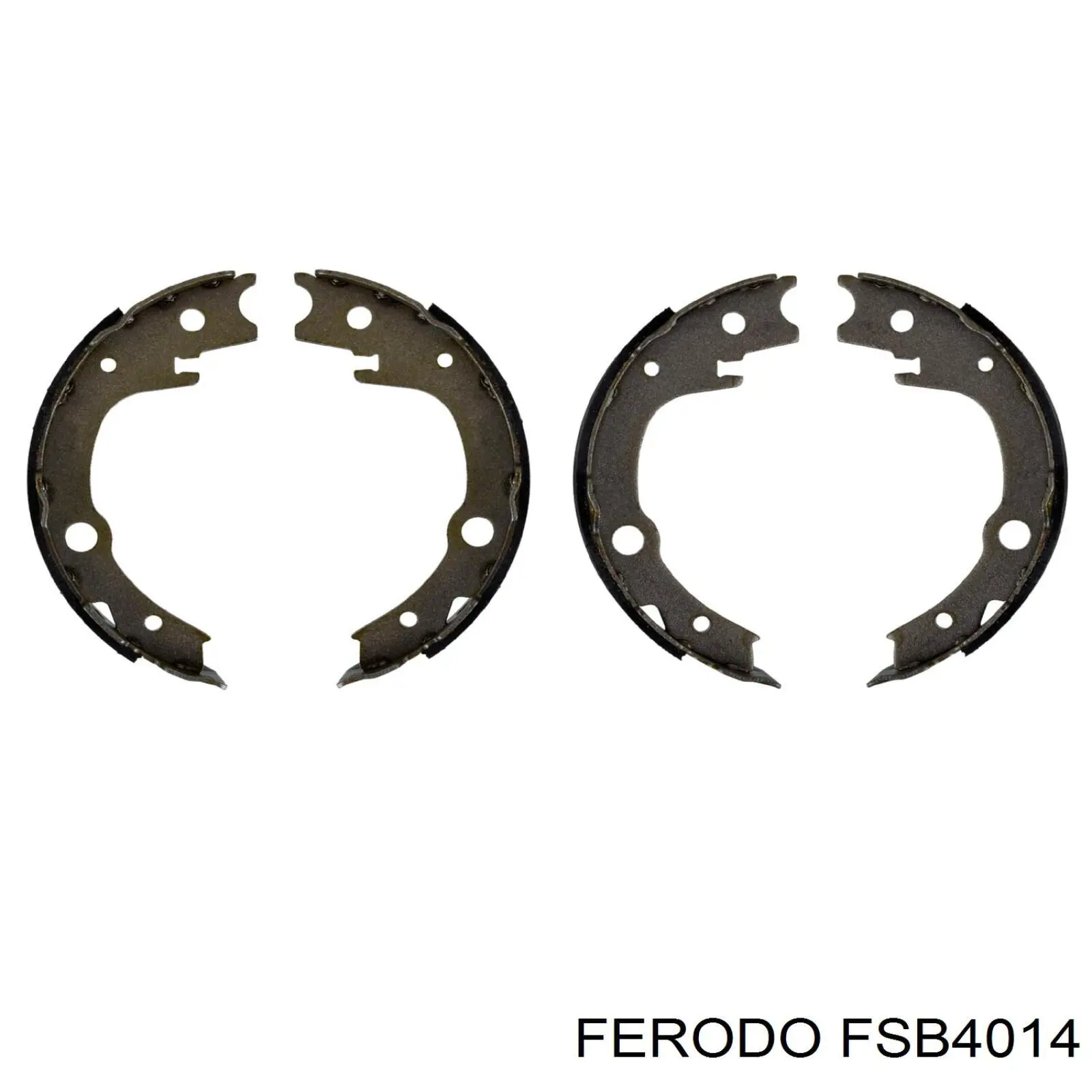 Тормозные колодки стояночного тормоза Ferodo FSB4014 цена, от 22.17 USD