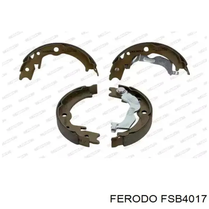 FSB4017 Ferodo колодки ручника (стояночного тормоза)