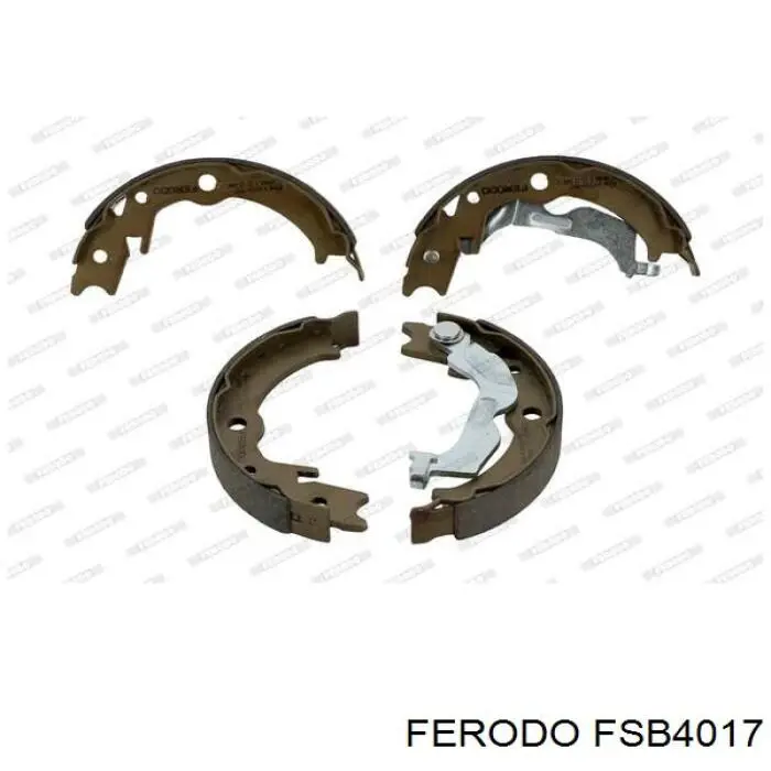 Тормозные колодки стояночного тормоза Ferodo FSB4017 цена, от 17.28 USD