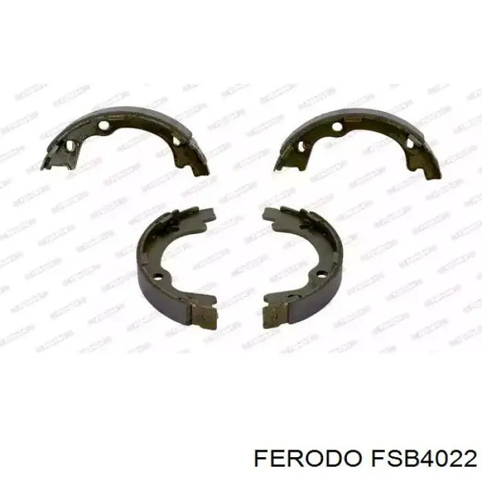 FSB4022 Ferodo колодки ручника (стояночного тормоза)