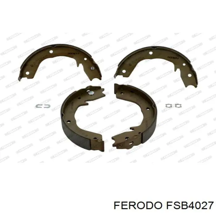 Тормозные колодки стояночного тормоза Ferodo FSB4027 цена, от 40.05 USD