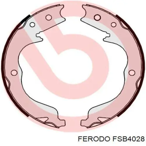 Колодки ручника FSB4028 Ferodo