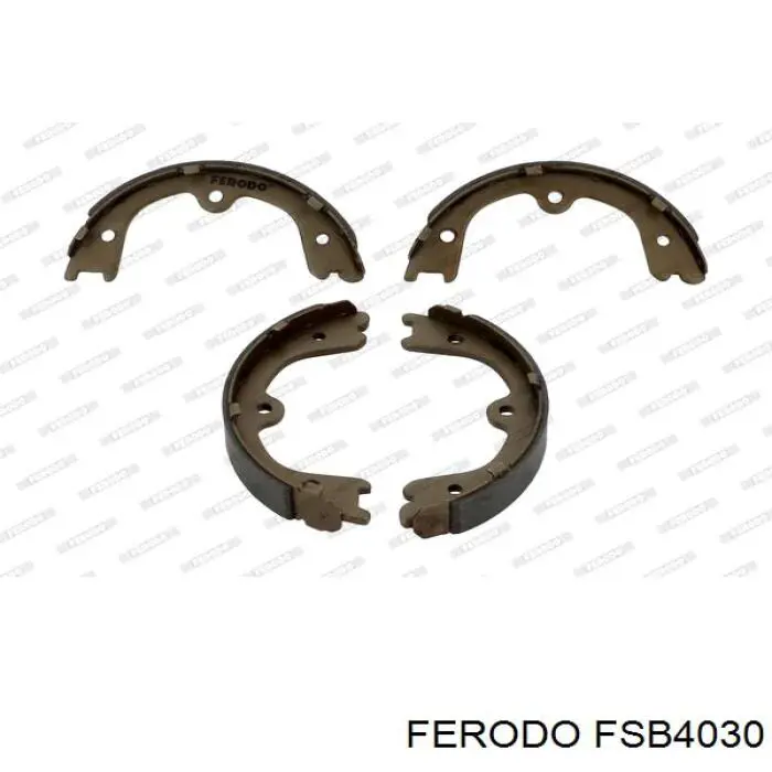 FSB4030 Ferodo колодки ручника (стояночного тормоза)