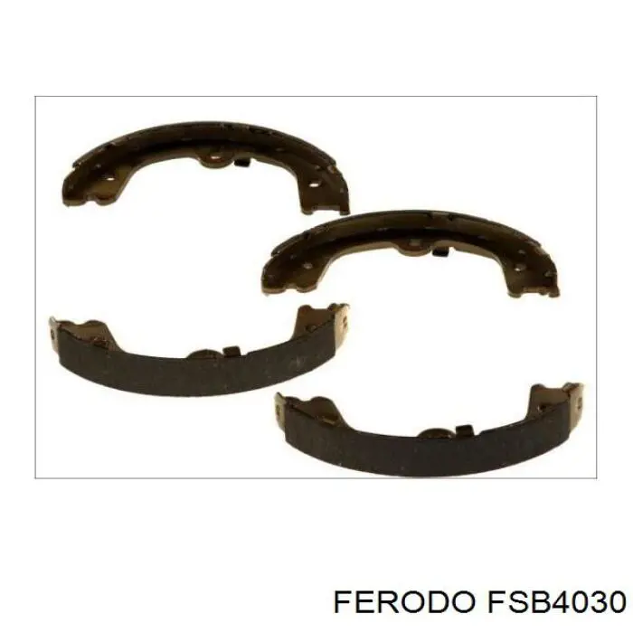 Тормозные колодки стояночного тормоза Ferodo FSB4030 цена, от 32.22 USD