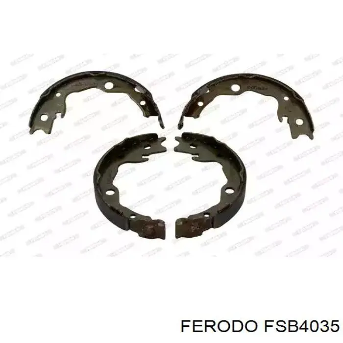 Колодки ручника/стоянкового гальма FSB4035 Ferodo