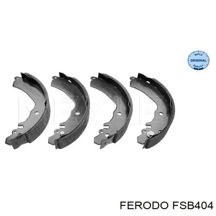 FSB404 Ferodo Барабанные тормозные колодки