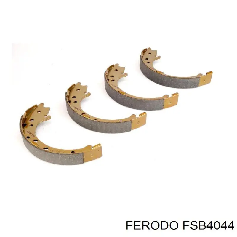 Тормозные колодки стояночного тормоза Ferodo FSB4044 цена, от 39.65 USD