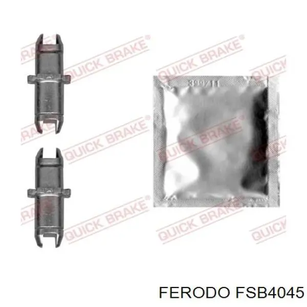 Купить FSB4045 Ferodo Колодки ручника/стояночного тормоза