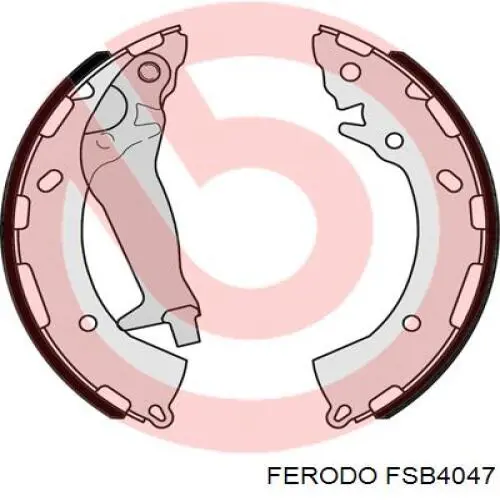 Барабанные колодки Ferodo FSB4047