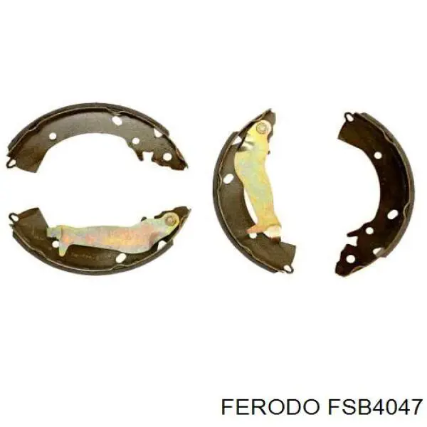 Купить FSB4047 Ferodo Задние барабанные тормозные колодки