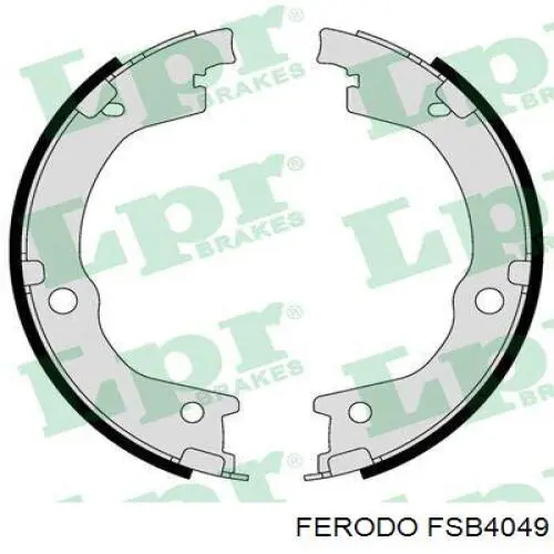 Тормозные колодки стояночного тормоза Ferodo FSB4049 цена, от 36.17 USD