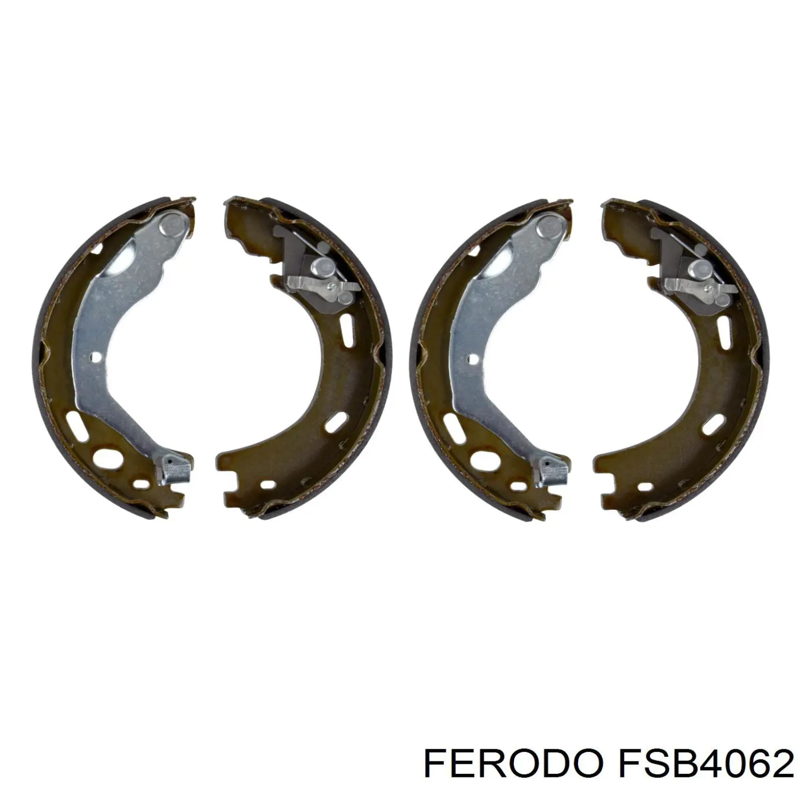 Тормозные колодки стояночного тормоза Ferodo FSB4062 цена, от 86.81 USD