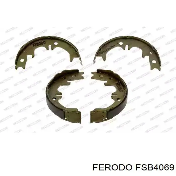 Колодки ручника (стояночного тормоза) FERODO FSB4069