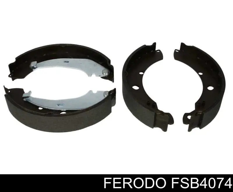 Колодки тормозные задние барабанные FERODO FSB4074