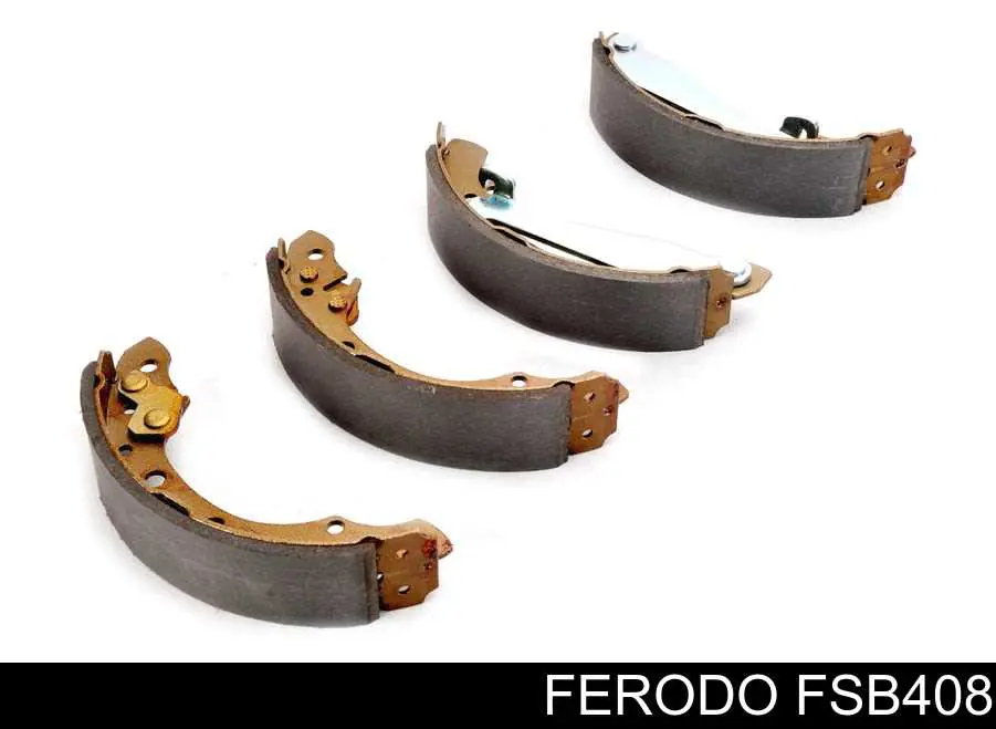 FSB408 Ferodo колодки тормозные задние барабанные