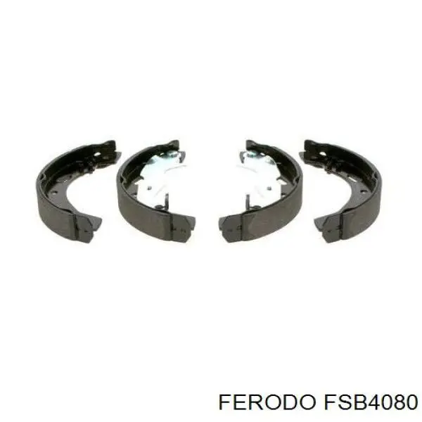 Задние барабанные колодки FSB4080 Ferodo