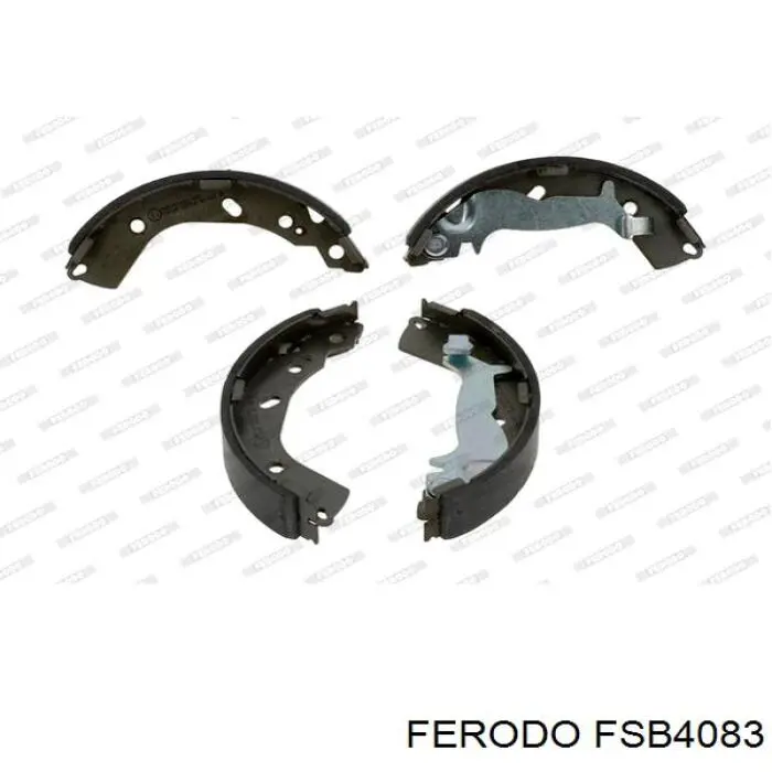 FSB4083 Ferodo колодки тормозные задние барабанные