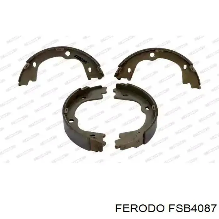 FSB4087 Ferodo Тормозные колодки ручника
