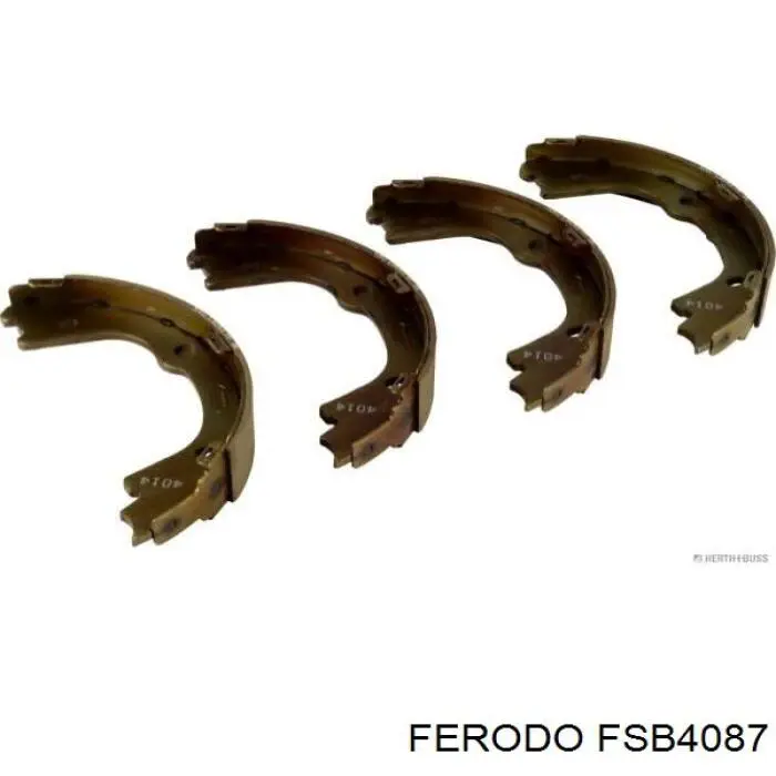 Купить FSB4087 Ferodo Колодки ручника/стояночного тормоза