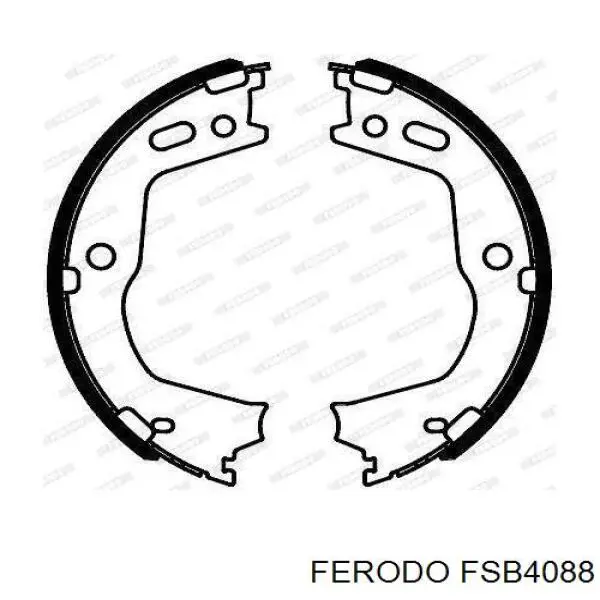 Колодки ручника FSB4088 Ferodo