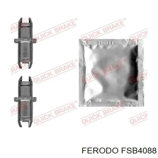 FSB4088 Ferodo Тормозные колодки ручника