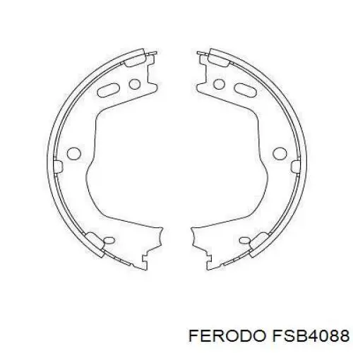 Тормозные колодки стояночного тормоза Ferodo FSB4088 цена, от 31.67 USD