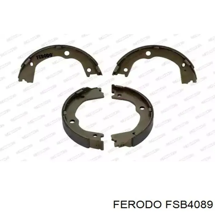 FSB4089 Ferodo колодки ручника (стояночного тормоза)