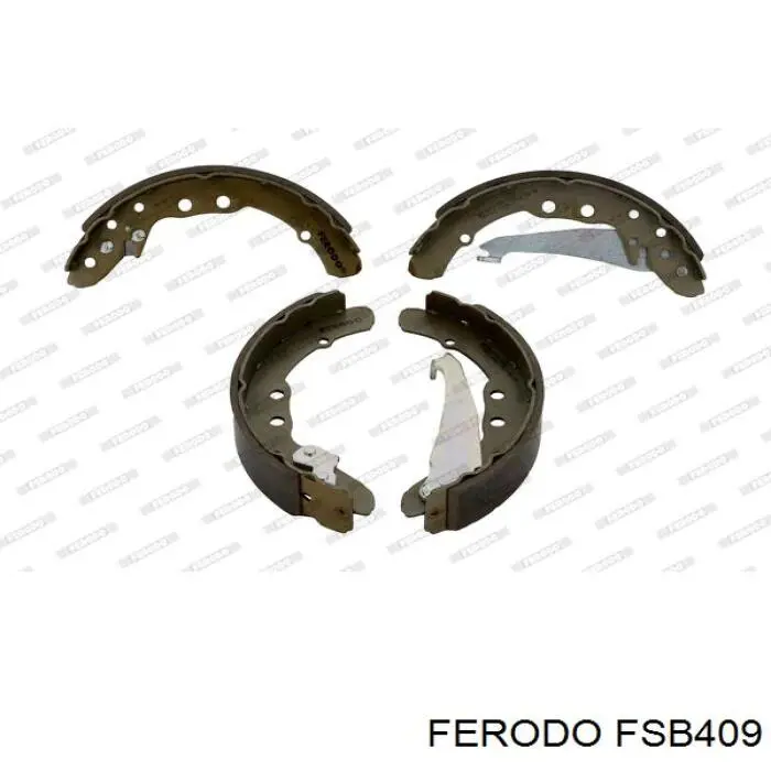 Тормоза рабочие задние ножные и тормозные барабаны Ferodo FSB409 цена, от 27.75 USD