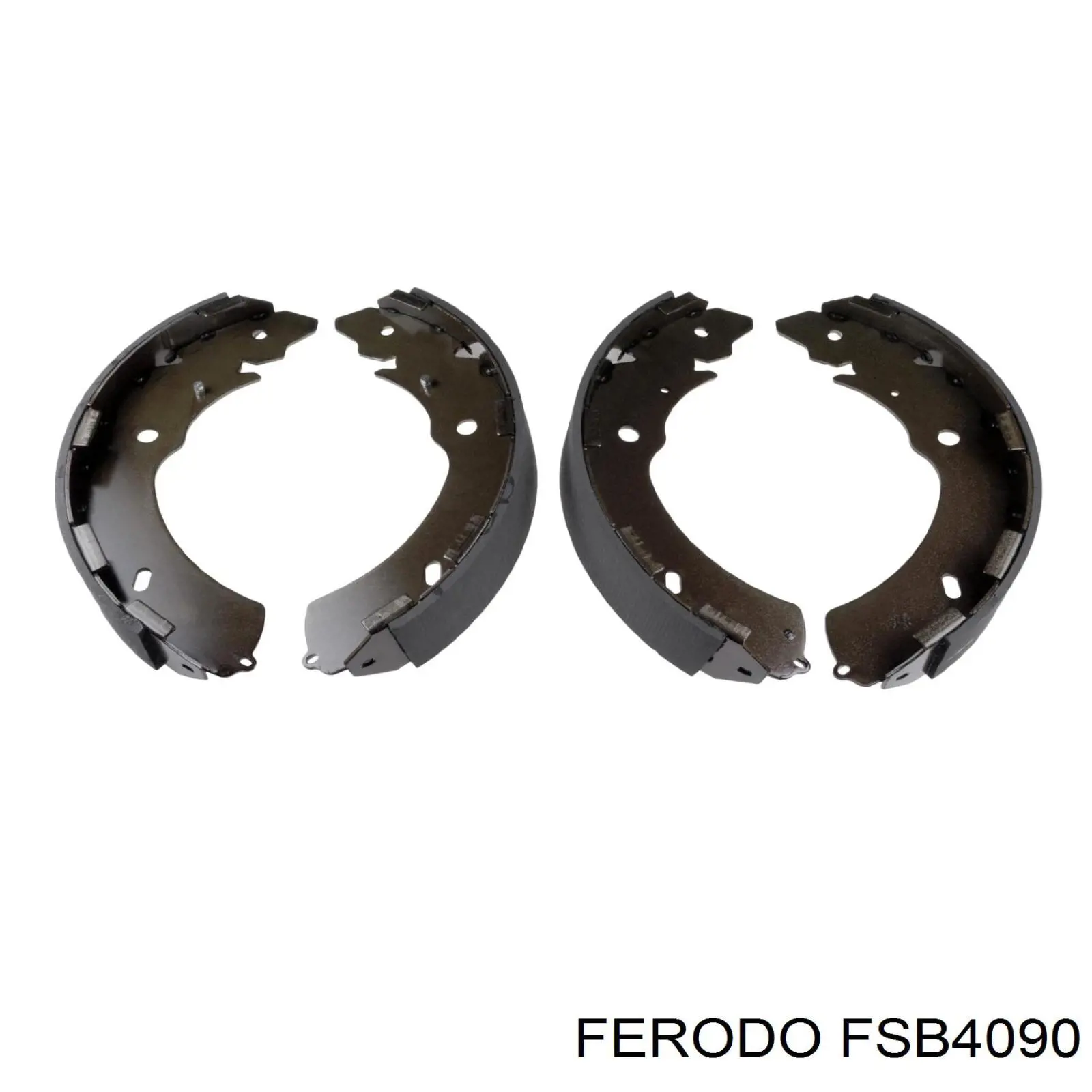 Zapatas de frenos de tambor traseras FSB4090 Ferodo