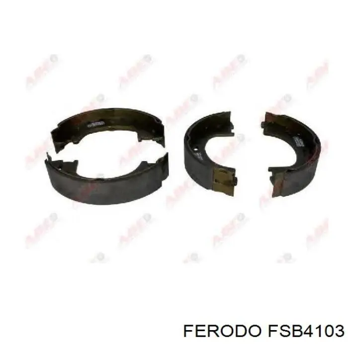 Купить FSB4103 Ferodo Колодки ручника/стояночного тормоза