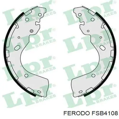 Задние барабанные колодки FSB4108 Ferodo
